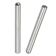 8x80mm Dowel Pins, 2pcs Round Head Flat Chamfered End Dowel Pin