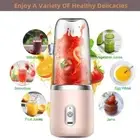 Juicer USB Rechargeable Blenders Portable Personal for Shakes and Smoothies