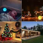 - LED Glowing Ball Night Light Remote Control Swimming Pool Luminous Ball (4Pcs)