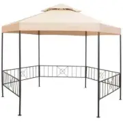 Outdoor Garden Gazebo Canopy Marquee Tent Pavilion Folding Wedding Tent Shade