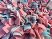 Boho/ Coral Snuffle Mat/ Pet Nose Work Foraging Pick Your Size Choose Your Size