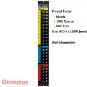 Thread Tester Nut & Bolt Metric / Imperial Checker Gauge - Australian Made