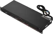 Labymos DB-00 8-Outlet Rack Mount Power Sequence Controller Conditioner Surge Protector Power Supply Regulator with LED Lights for DJ Equipment Instrument Rigs o System