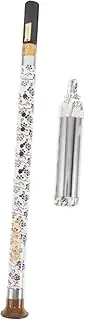 YARNOW Traditional Chinese Musical Instrument g Tuning Vertical Porcelain-like Ethnic Flute Unique Sound