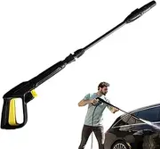 Turbo Washer - Pressure Nozzle for Garden Hose | High Pressure Water Sprayer, Garden Hose Nozzle Sprayer, Extension Wand, Adjustable Watering Tool