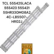 Strips for TCL 55S425LACA 55S423 55S421 55HR330M08A2 4C-LB5507-HR02J