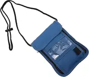 [KOCKSHION] Passport Holder Pouch: Travel Neck Organizer - for Travel Documents Cards Phone and Money Waterproof Lightweight Wallet for Women and Men