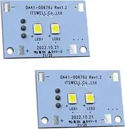 DA41-00676J Freezer Led Light Fit for Samsung Freezer Led Light Replacement AP6000168 PS11732779 EAP11732779(2 Pcs)