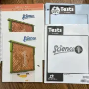 BJU SCIENCE 1 STUDENT TEXTBOOK SET OF 4- THIRD EDITION STUDENT, TESTS, KEYS