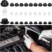 30 PCS Car Hood Prop Rod Holder Clips, Auto Engine Hood Support Rod, Vehicle Hood Grommet Clips for Most Cars, Bracket Decorative Clip Compatible with 91503-SS0-003