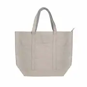 Shopping Bag By Ksix Grey Polyester Kraft Paper