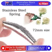 72mm Spring Secateurs Pruning Snips Garden Scissors Stainless Steel Snip Cocoon