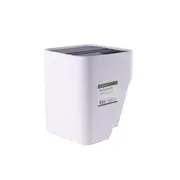 Living Today 30x25cm 18L Recycle Bin Trash Can Home Garbage Container White