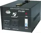 Goldsource ST-750W Voltage Transformer Converter: AC 110V/220V Step-Up/Down Powe