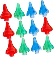 12pcs Ear Wash Nozzle Ear Wash Tool Water Ear Cleaner Ear Wash Kit Ear Cleaner Tips Replacement Ear Cleaner Water Flush Ear Flushing Kit Ear Clean Tools Ear Water Flusher