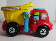 VTech Pull Along Drop and Go Dump Truck Developmental Toy