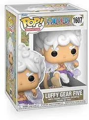 [Epic Collectibles] Pop Anime: One Piece - Luffy Gear Five Vinyl Figure Bundle with Compatible Funko Box Protector
