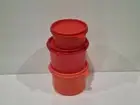 Tupperware modular mates 3 Piece Set kitchen storagbrand new canister container