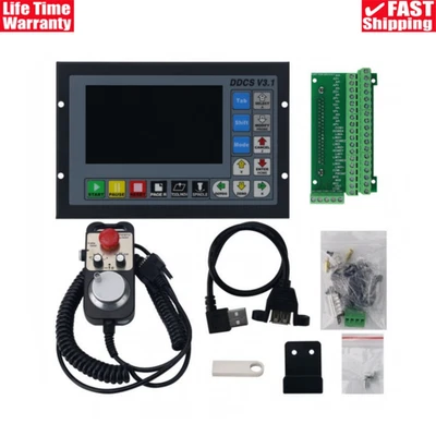 DDCSV3.1 + 4-Axis with MPG Handwheel Controller for Engraving Milling Machine