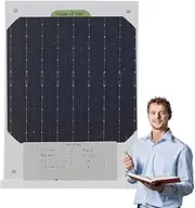 DAWCBVJQ Electric Toy Materials for Solar Light | Transparent Solar Panel Accessories | Epoxy Plate Bracket Design Solar Panels Tools for Teaching Tools Desktop Decoration