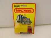 1980 MATCHBOX LESNEY SUPERFAST #36 REFUSE TRUCK NEW ON DAMAGED CARD
