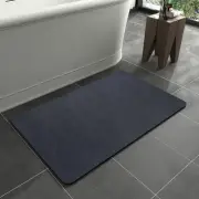 MontVoo -Bath Mat Rug-Rubber Backing Non Slip Quick Dry Absorbent Thin Bathro...