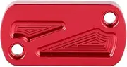 NDNCZDHC Aluminum Alloy Brake Fluid Reservoir Cap Cover Fit for CRF450L Z125M 400X CB125R CBR400R (Red)