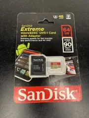 Sandisk Extreme Micro SDXC UHS-1 Card With Adapter 64 GB 90 MB