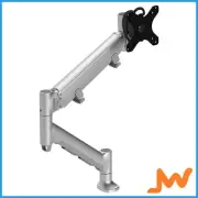 Atdec AWMS-HXB Heavy-Duty Monitor Arm - Silver