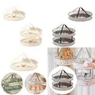 Hanging Clothes Dryer Rack Sweater Drying Rack Portable Flat Dry Rack Mesh Net