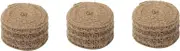 3 Rolls Openwork Flower Lace Jute Twine Rope Handmade for Vintage Wedding DIY Crafts Decorations Durable Material for Elegant Embellishments