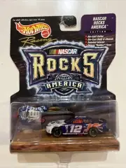 Hot Wheels Racing #12 Jeremy Mayfield NASCAR Rocks America Series Car w/ Guitar