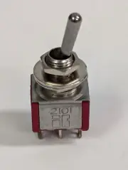MINIATURE DPDT TOGGLE SWITCH