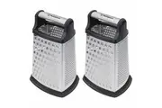 2x Westinghouse 4 Sided Multi-Grater Food Slicer Cutter Kitchen Tool w Container