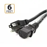 6ft AC Power Cord Cable Lead For SAMSON Resolv 65a Active Studio Monitor Speaker