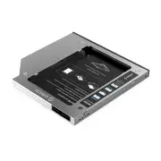 Orico Hard Drive / SSD Caddy for Laptop Optical Bay, SATA interface, Dual Swi AU