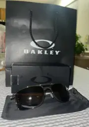 NEW OAKLEY OO4124-0962 GAUGE 8 CHROME POLARIZED AUTHENTIC SUNGLASSES RX 62-17