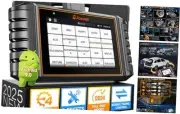 2025 NT716 OBD2 Scanner Bidirectional Control 9+ Resets Scan Tool ABS SRS