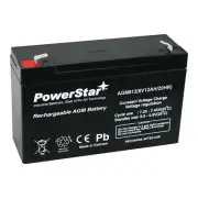 SLA Sealed Lead Acid Battery 6V 12Ah Battery for Emergency light Toy car backup