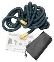 25 Flexible Expandable Garden Water Hose Pipe Car Wash with Carry Bag