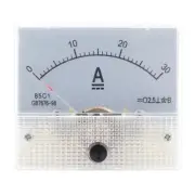 1 PCS DC Voltmeter Pointer 85C1-DC 30A Analog Ammeter Panel Meter C1L46653