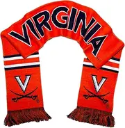 Tradition Scarves Virginia Cavaliers Scarf - UVA Orange 2020 Knitted