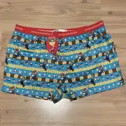 Peter Alexander Nintendo Super Mario Womens Boxer Pyjama Shorts XXL BRAND NEW
