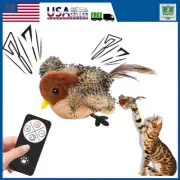Bird Cat Toy Simulated Chirping Bird Interactive Cat Toys for Indoor Cats