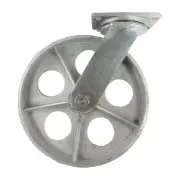 12" x 2-1/2" Steel Wheel Caster - Swivel