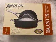 Anolon Sable Nouvelle Copper Hard-Anodized Nonstick Cookware Set