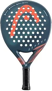 HEAD 225043- Zephyr 2023 PE SA Padel Rackets, Black