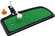 Tabata GV0268 Golf Shot Mat, Shot Mat, Golf Practice Mat, Large Head Puncher, Compatible with STD Deca Head