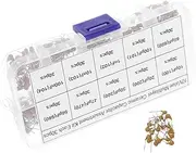 BUGUUYO 600pc Ceramic Capacitors Assortment High Temp Resistance for Electronics Projects