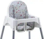 Messy Me High Chair Cushion for IKEA Antilop Highchair. Easy to fit and Fully Wi